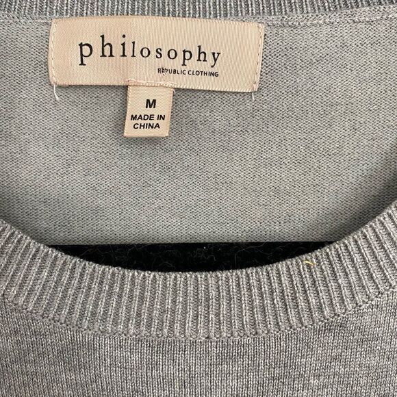Philosophy Sweater Women Size M - Picture 2 of 6